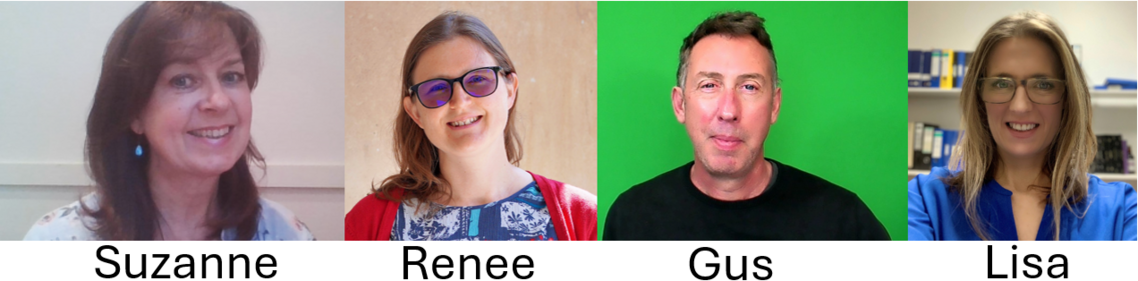 Portraits of Suzanne, Renee, Gus and Lisa